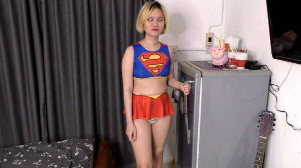 Blond Asian Supergirl FUCKS for Justice! - Thailand on girlsasian.one