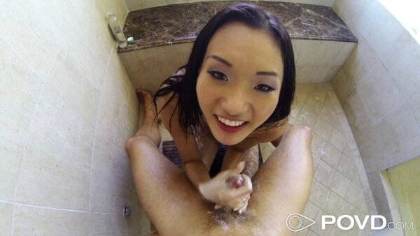 Skinny Asian Teen Alina Li Gets Fucked Rough By Monster Cock In The Shower - China on girlsasian.one