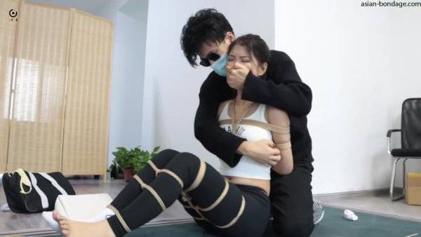 Asian Tied Up And Gagged 2 on girlsasian.one
