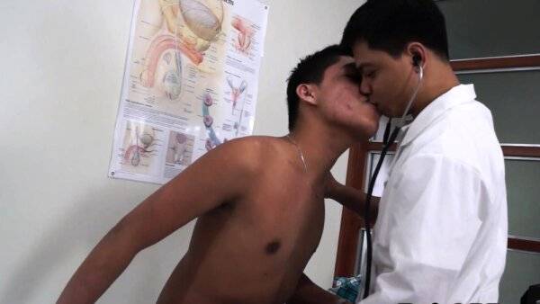 Asian twink anally examined by doctor on girlsasian.one