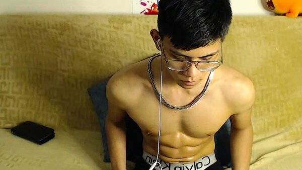 Exclusive Skinny Asian beat the meat Part 2 doing a Cam Show on girlsasian.one