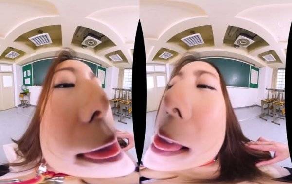 POV VR sex with busty submissive Asian on leash - Japan on girlsasian.one